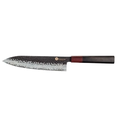 Nóż szefa kuchni Kamazaki 20 cm stal damasceńska KZI217KN